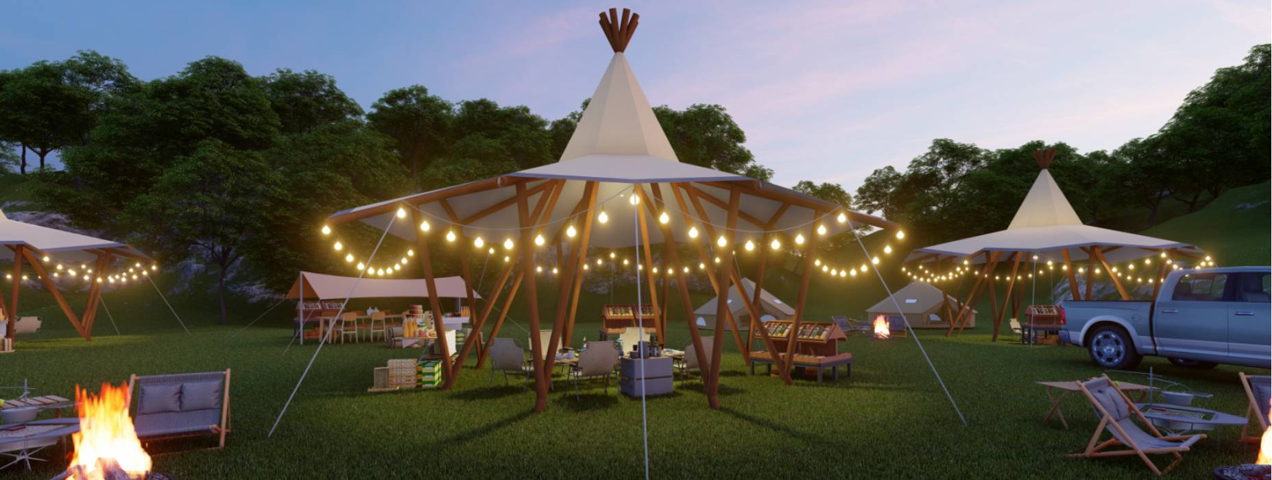 广饶县露营帐篷酒店厂家